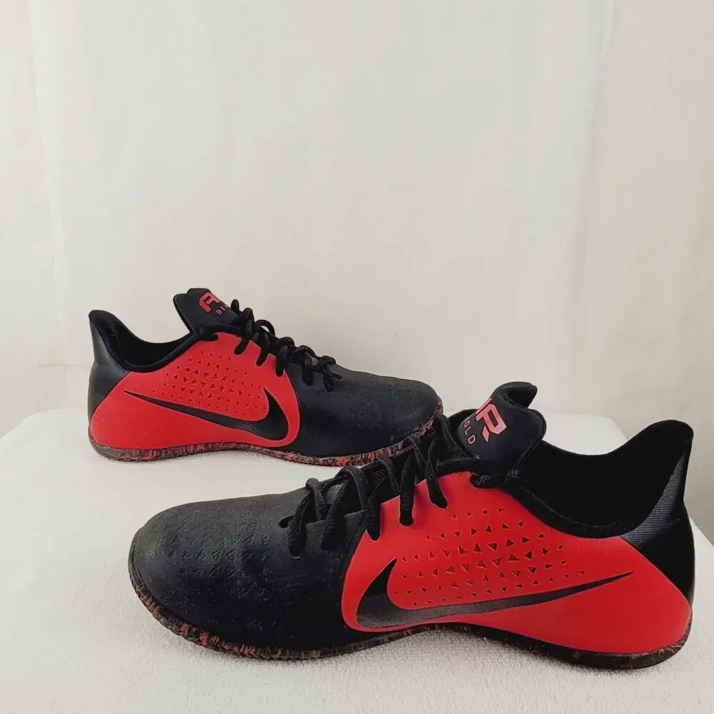 Nike Air Behold black and red basketball sneakers 7 Youth Sneakerhead Athletic